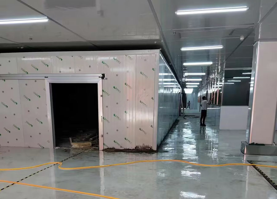 盤州市2100立方米冷藏冷凍庫(kù)